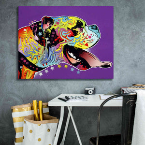'Happy Boxer' by Dean Russo, Giclee Canvas Wall Art,34x26
