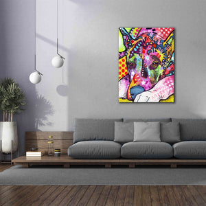 'Lying Dane' by Dean Russo, Giclee Canvas Wall Art,40x54