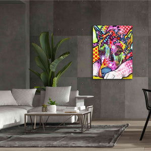 'Lying Dane' by Dean Russo, Giclee Canvas Wall Art,40x54