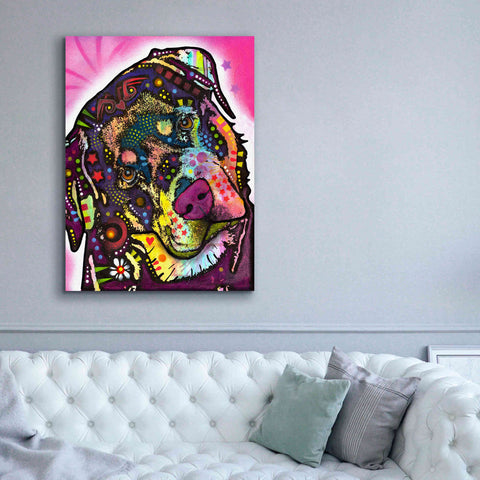 Image of 'Rottie' by Dean Russo, Giclee Canvas Wall Art,40x54