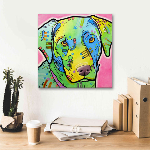 Image of 'Labrador' by Dean Russo, Giclee Canvas Wall Art,18x18