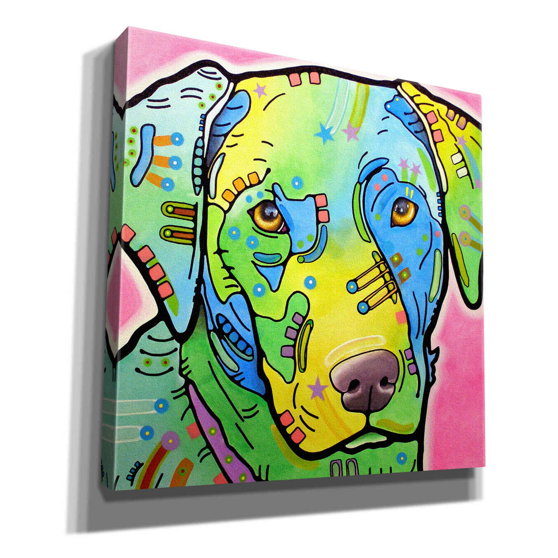 'Labrador' by Dean Russo, Giclee Canvas Wall Art