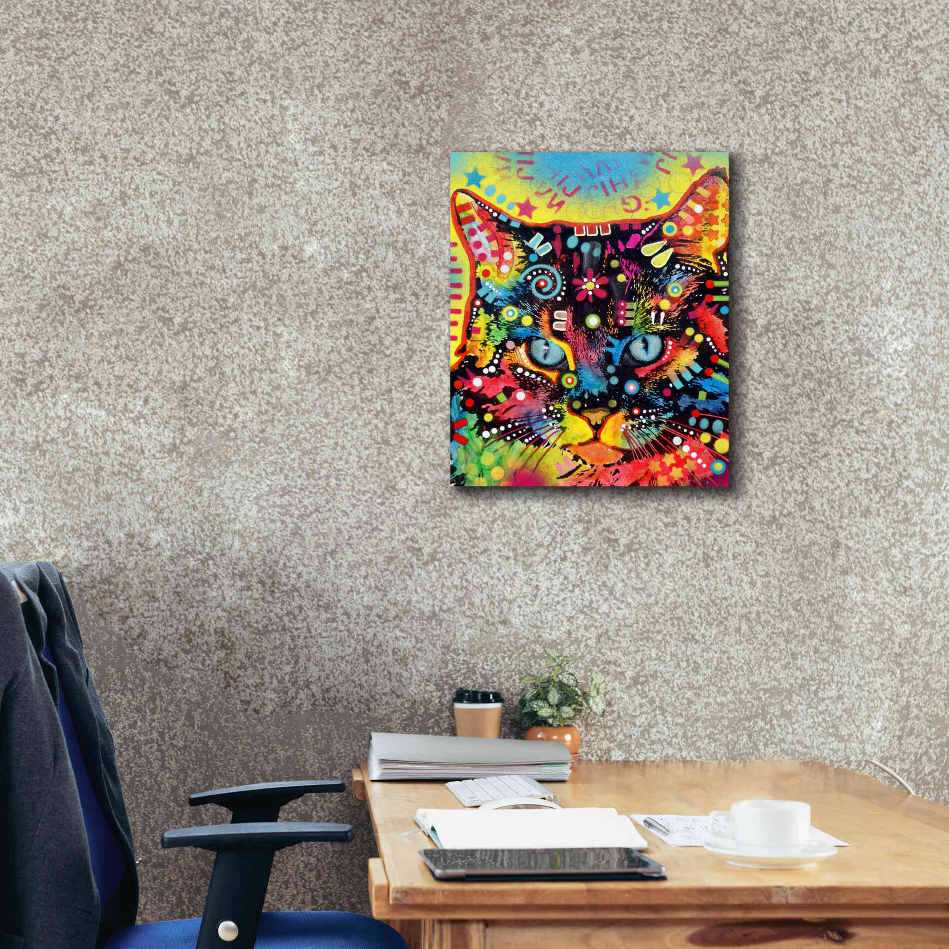 'Manx' by Dean Russo, Giclee Canvas Wall Art,20x24