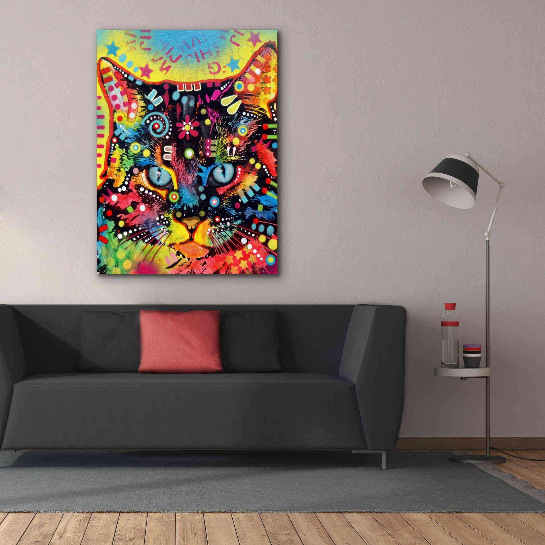 'Manx' by Dean Russo, Giclee Canvas Wall Art,40x54