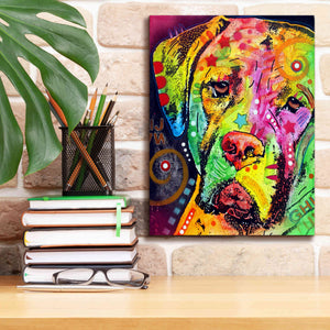 'Mastiff' by Dean Russo, Giclee Canvas Wall Art,12x16