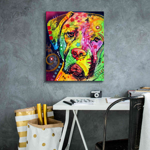 'Mastiff' by Dean Russo, Giclee Canvas Wall Art,20x24