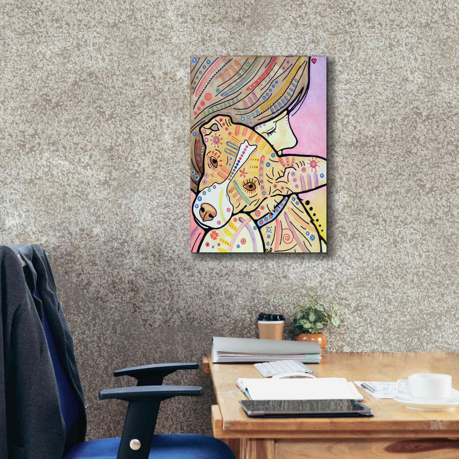 'Pixie' by Dean Russo, Giclee Canvas Wall Art,18x26