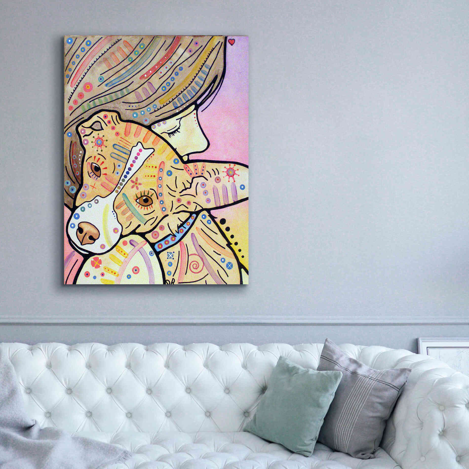 'Pixie' by Dean Russo, Giclee Canvas Wall Art,40x54