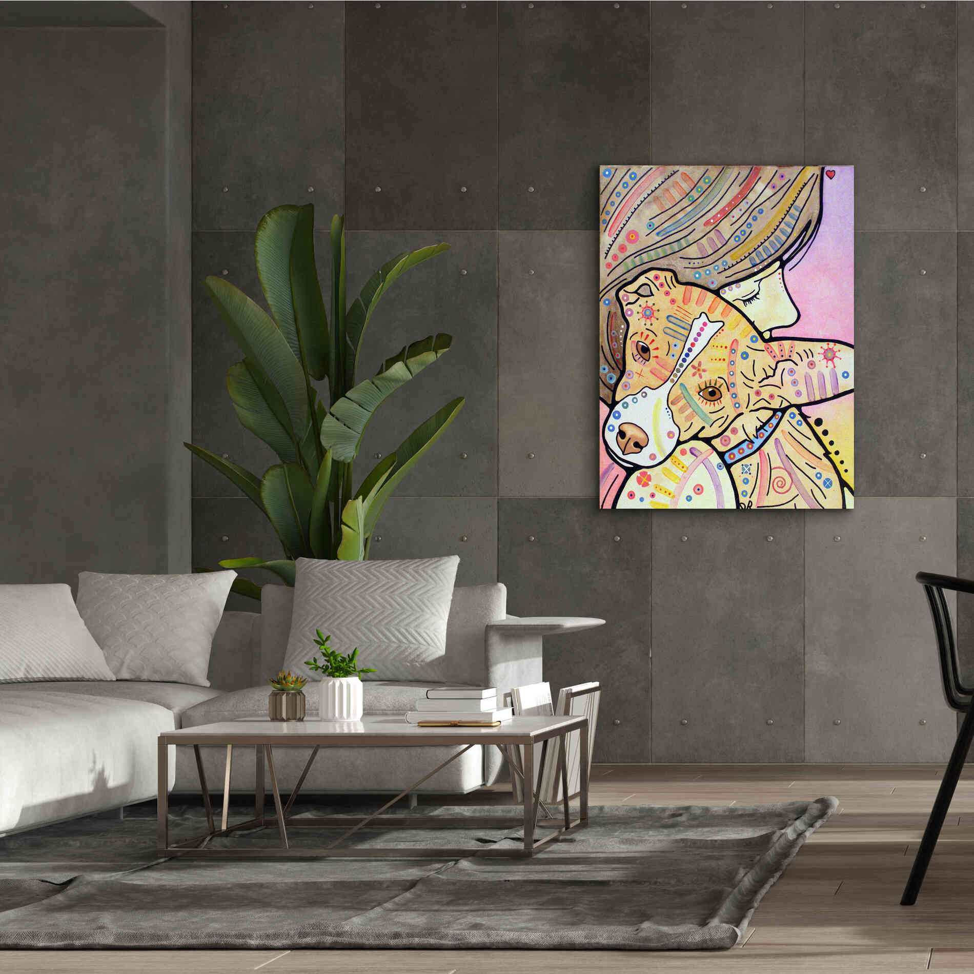 'Pixie' by Dean Russo, Giclee Canvas Wall Art,40x54