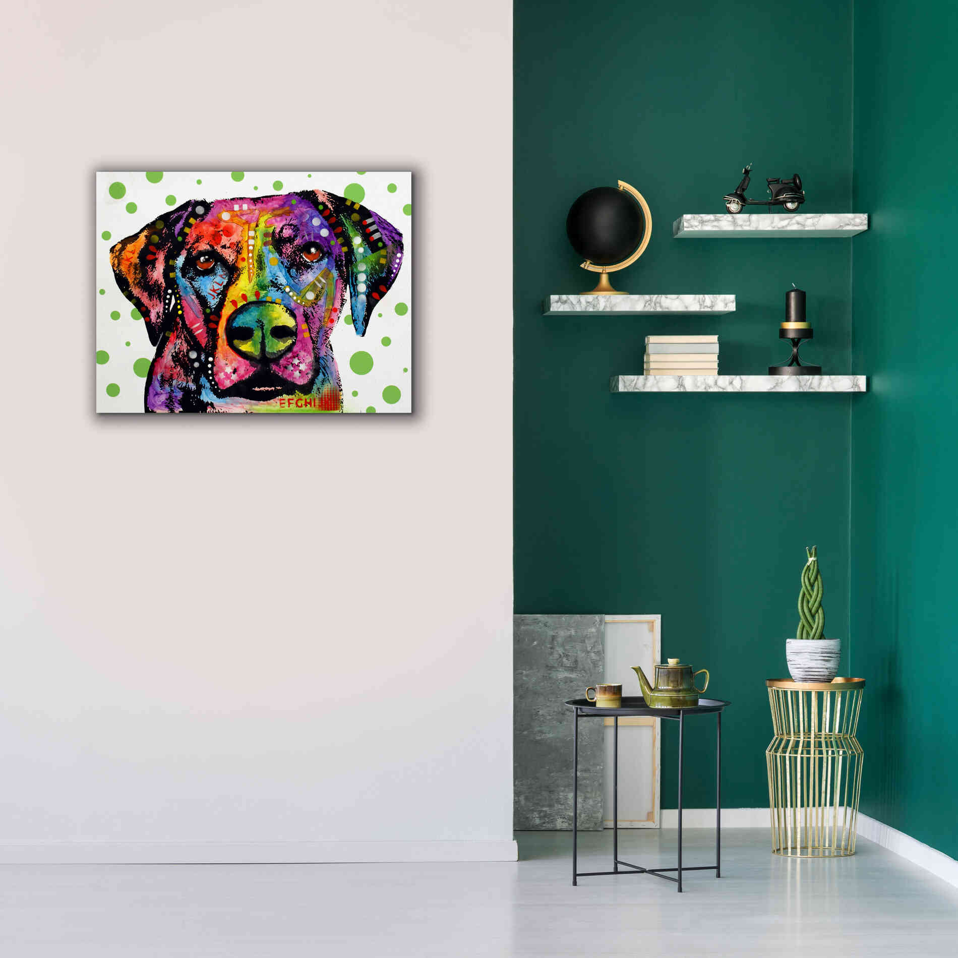 'Rhodesian' by Dean Russo, Giclee Canvas Wall Art,34x26