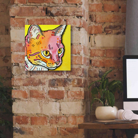 Image of 'Watching Rain' by Dean Russo, Giclee Canvas Wall Art,12x12