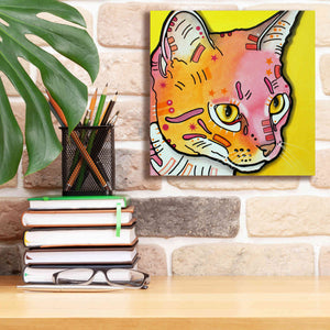 'Watching Rain' by Dean Russo, Giclee Canvas Wall Art,12x12