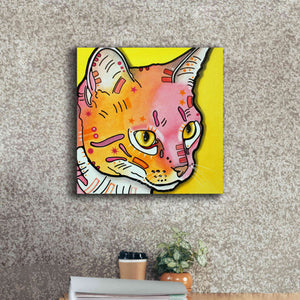 'Watching Rain' by Dean Russo, Giclee Canvas Wall Art,18x18