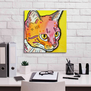 'Watching Rain' by Dean Russo, Giclee Canvas Wall Art,18x18