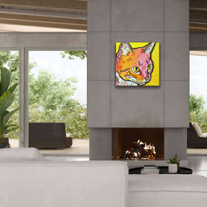 'Watching Rain' by Dean Russo, Giclee Canvas Wall Art,26x26