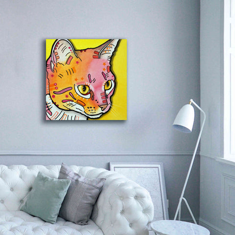 Image of 'Watching Rain' by Dean Russo, Giclee Canvas Wall Art,37x37
