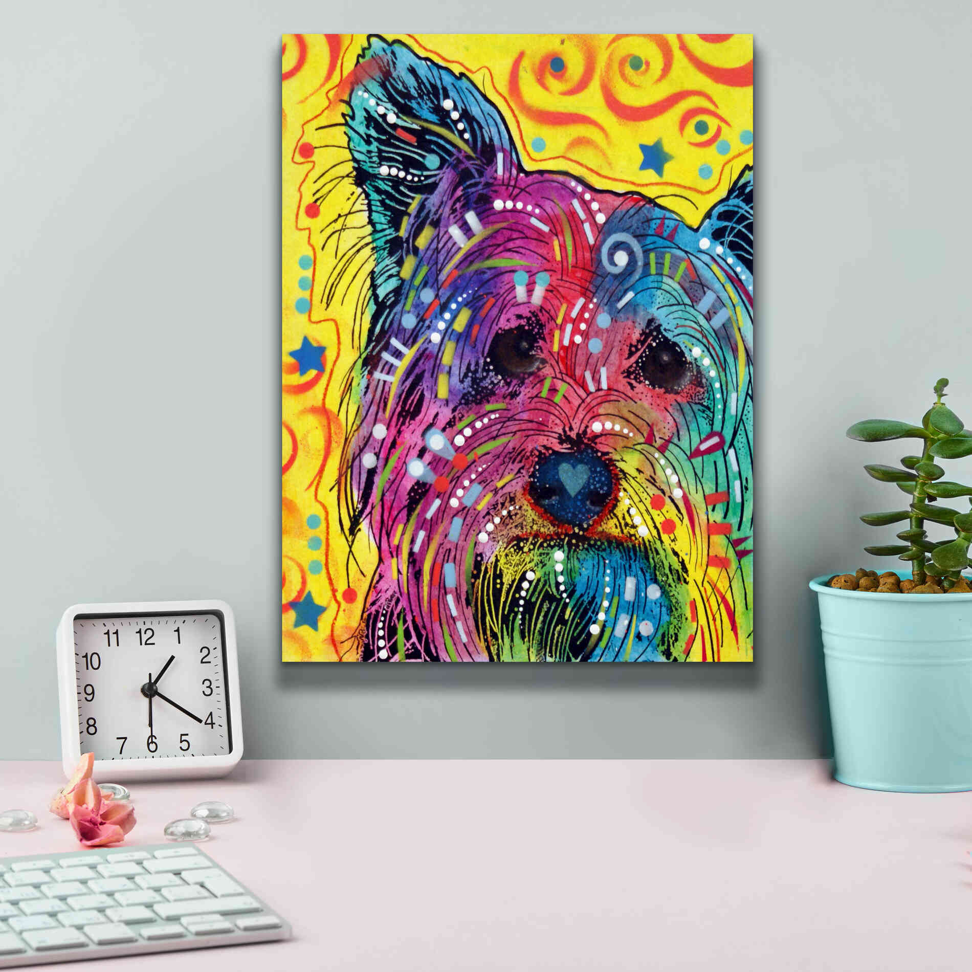 'York I' by Dean Russo, Giclee Canvas Wall Art,12x16