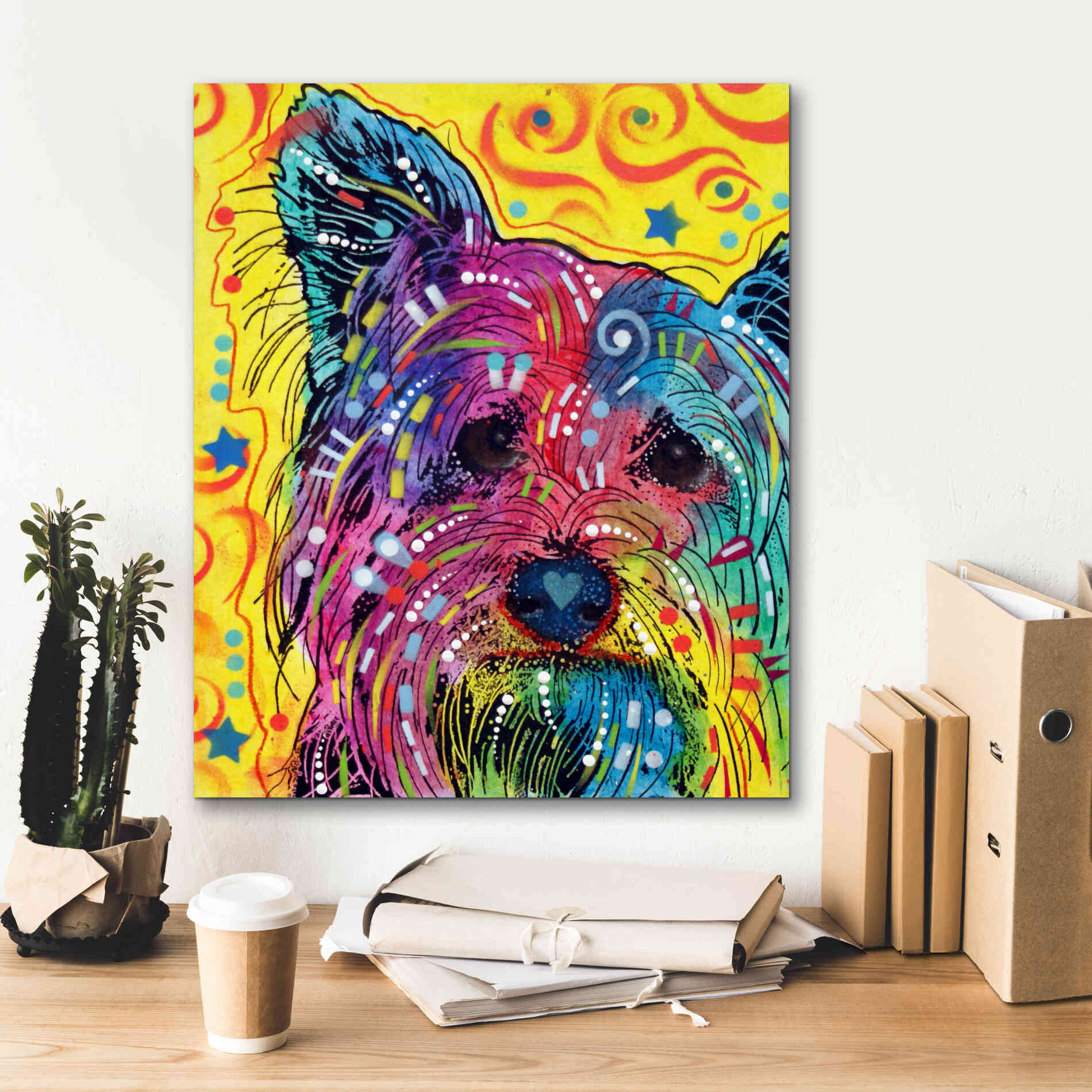 'York I' by Dean Russo, Giclee Canvas Wall Art,20x24