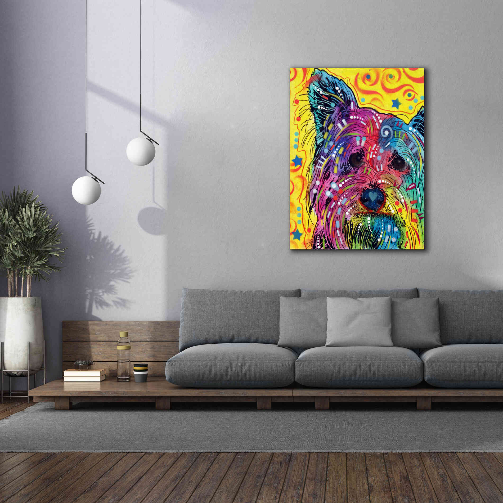 'York I' by Dean Russo, Giclee Canvas Wall Art,40x54