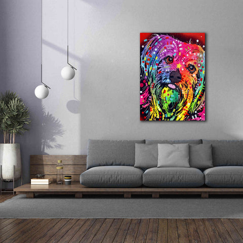 Image of 'Yorkie 2' by Dean Russo, Giclee Canvas Wall Art,40x54