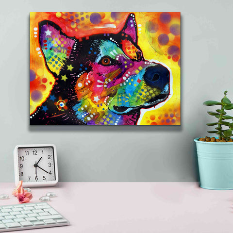 Image of 'Zeike' by Dean Russo, Giclee Canvas Wall Art,16x12