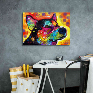 'Zeike' by Dean Russo, Giclee Canvas Wall Art,26x18