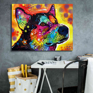 'Zeike' by Dean Russo, Giclee Canvas Wall Art,34x26