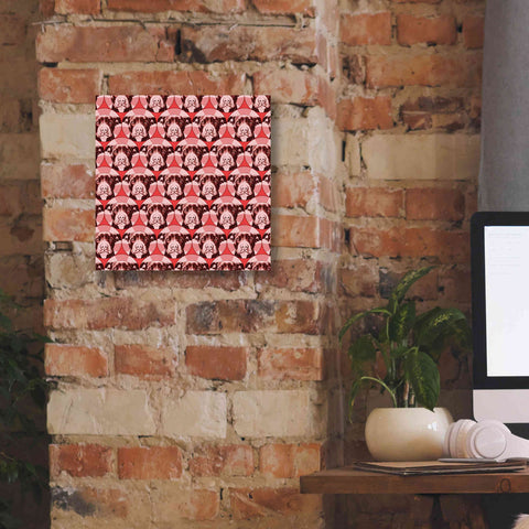 Image of 'Love A Bull Pattern 1' by Dean Russo, Giclee Canvas Wall Art,12x12