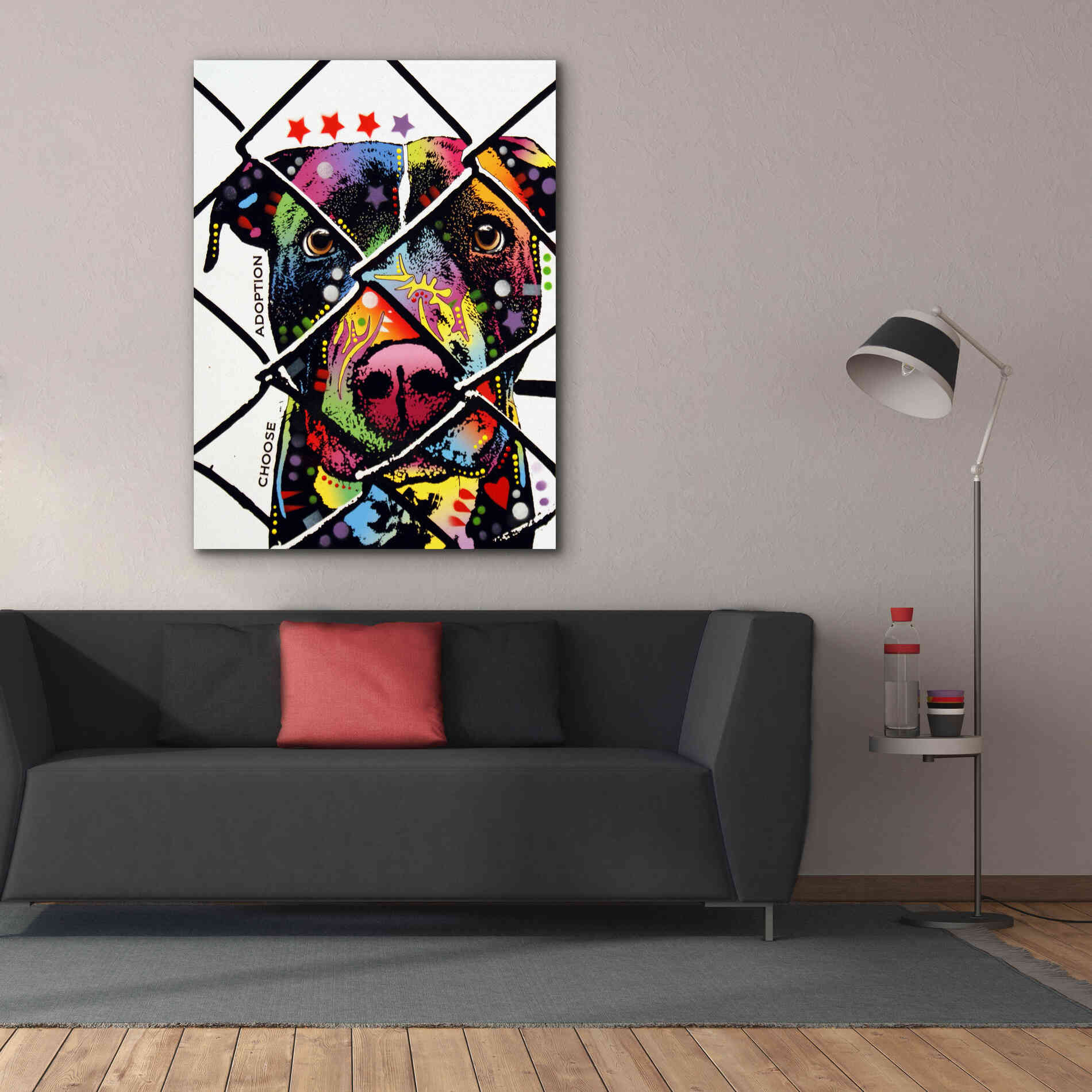 'Choose Adoption' by Dean Russo, Giclee Canvas Wall Art,40x54