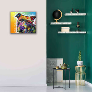 'Contemplative Pit' by Dean Russo, Giclee Canvas Wall Art,24x20