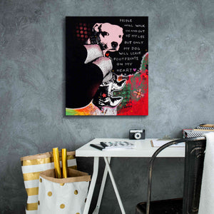 'Girls Best Friend' by Dean Russo, Giclee Canvas Wall Art,20x24