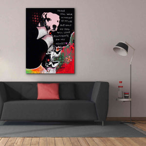 'Girls Best Friend' by Dean Russo, Giclee Canvas Wall Art,40x54
