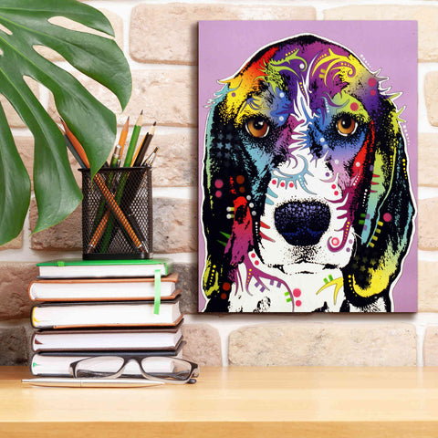 Image of '4 Beagle' by Dean Russo, Giclee Canvas Wall Art,12x16