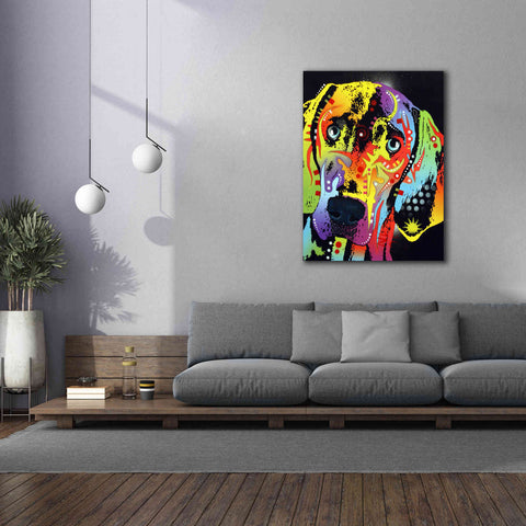 Image of 'Weimaraner' by Dean Russo, Giclee Canvas Wall Art,40x54