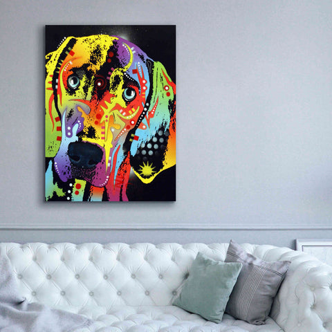 Image of 'Weimaraner' by Dean Russo, Giclee Canvas Wall Art,40x54