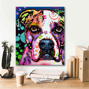 'American Bulldog 2' by Dean Russo, Giclee Canvas Wall Art,20x24