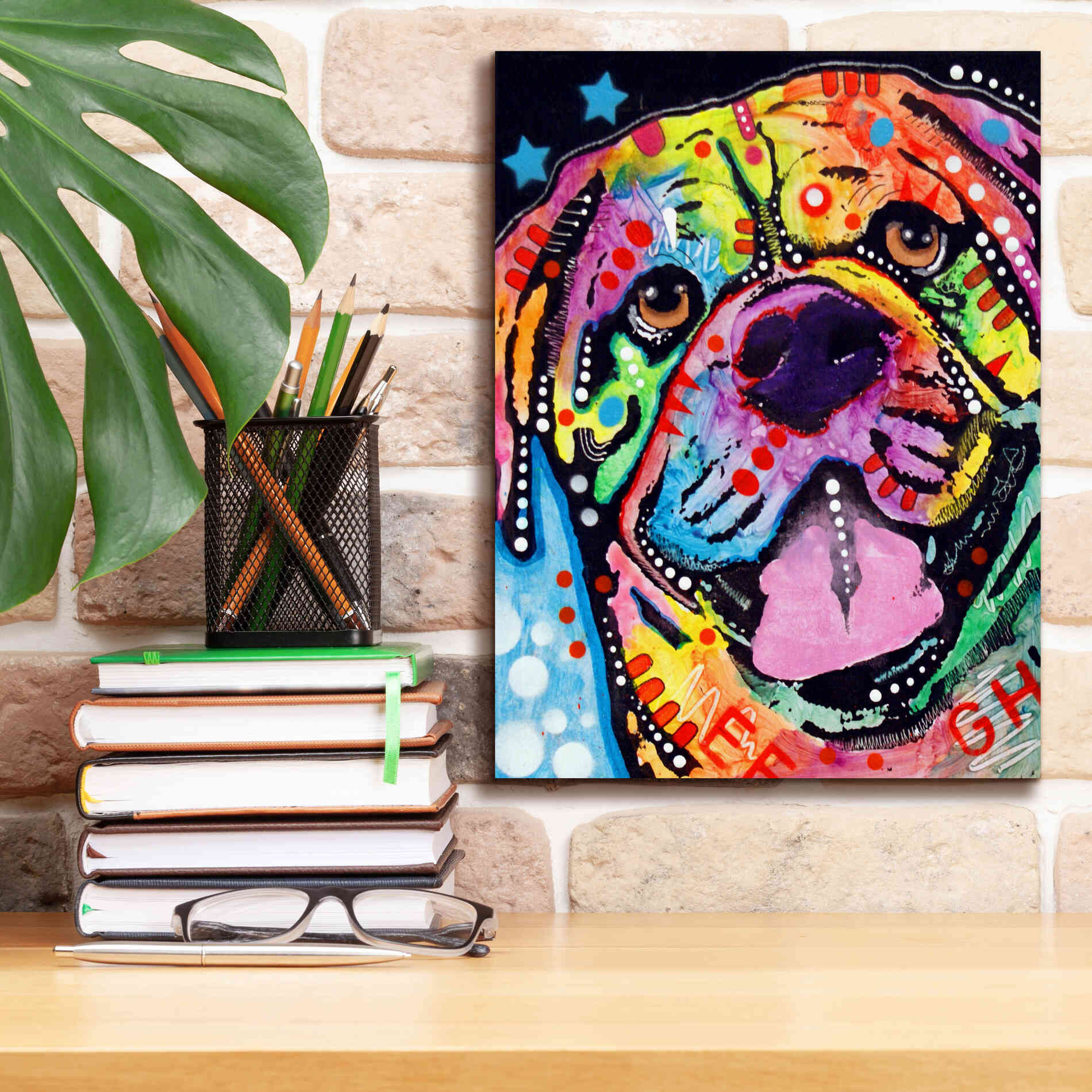 'Bosco' by Dean Russo, Giclee Canvas Wall Art,12x16