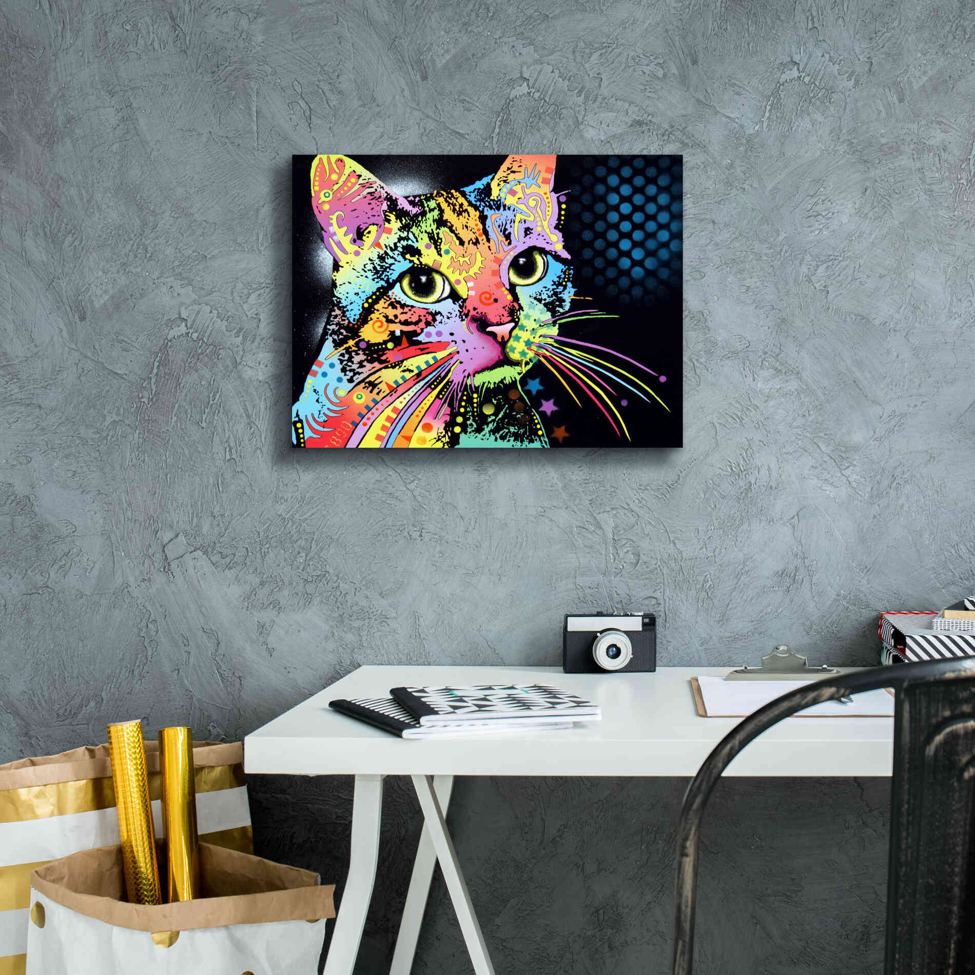 'Catillac New' by Dean Russo, Giclee Canvas Wall Art,16x12