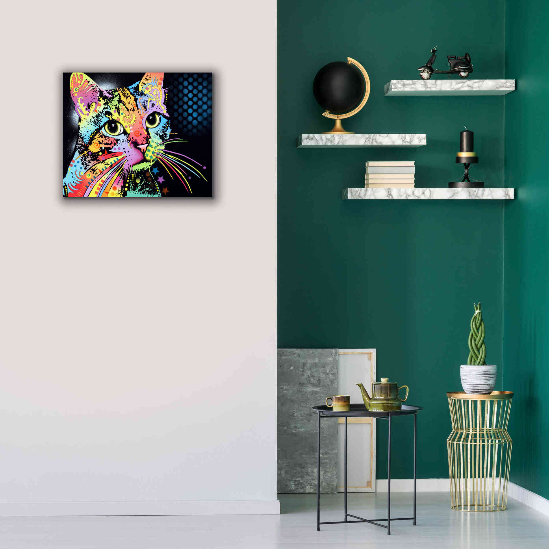 'Catillac New' by Dean Russo, Giclee Canvas Wall Art,24x20