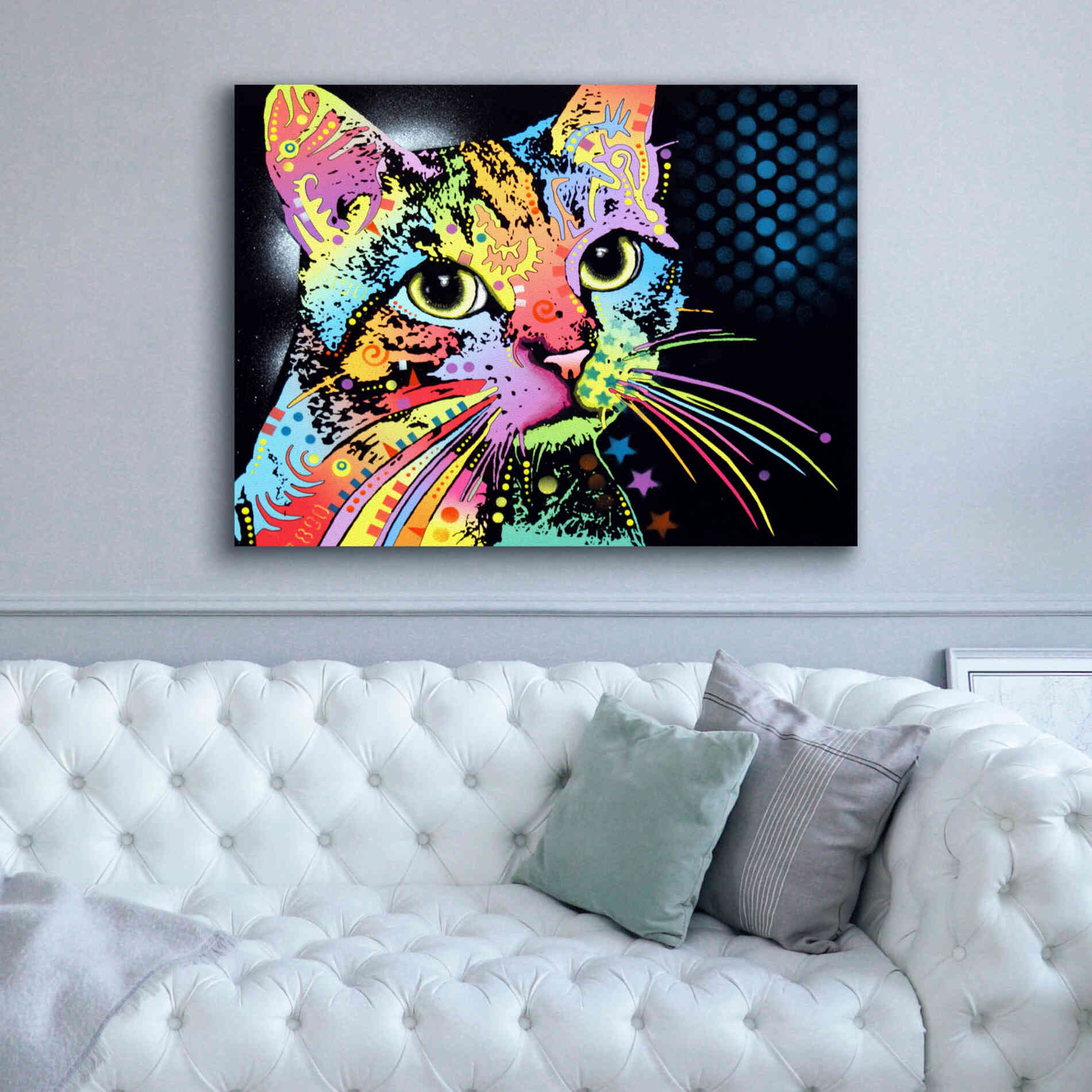 'Catillac New' by Dean Russo, Giclee Canvas Wall Art,54x40