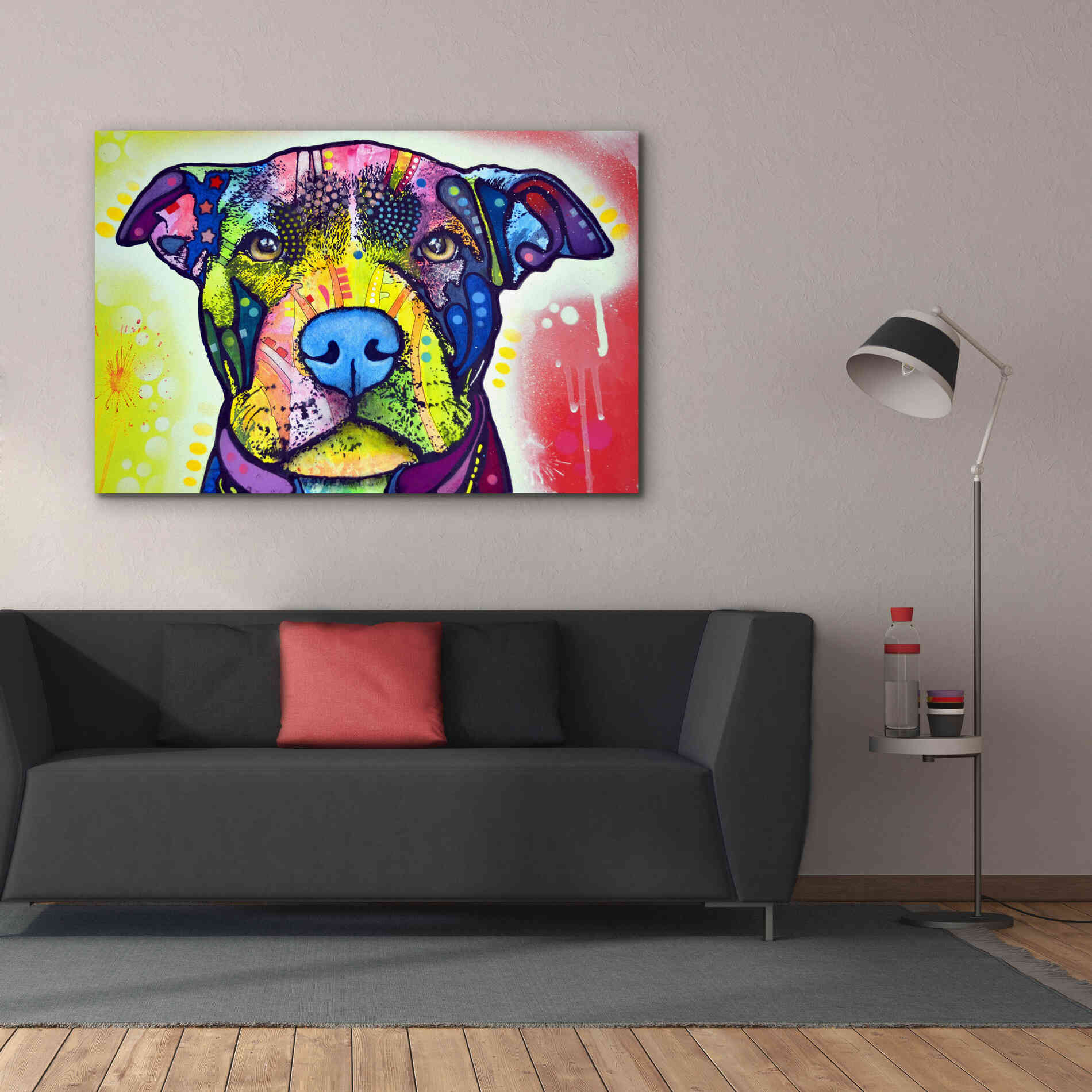 'Love A Bull This Years Love 2013 Part 1' by Dean Russo, Giclee Canvas Wall Art,60x40