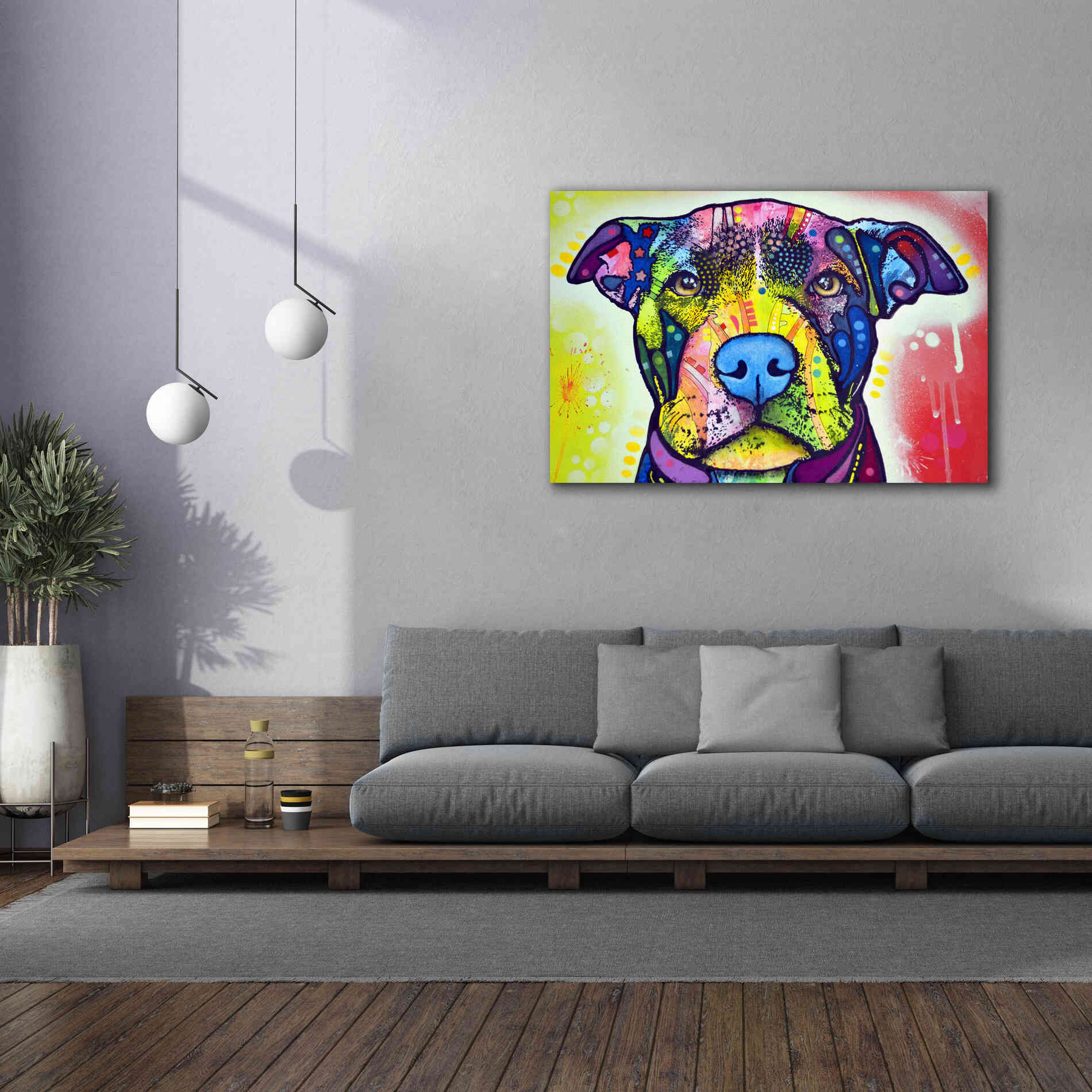 'Love A Bull This Years Love 2013 Part 1' by Dean Russo, Giclee Canvas Wall Art,60x40