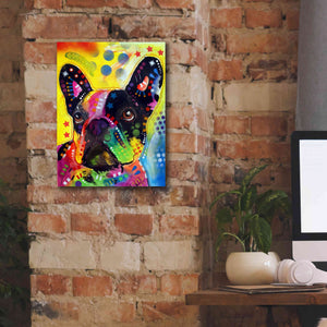 'French Bulldog 2' by Dean Russo, Giclee Canvas Wall Art,12x16