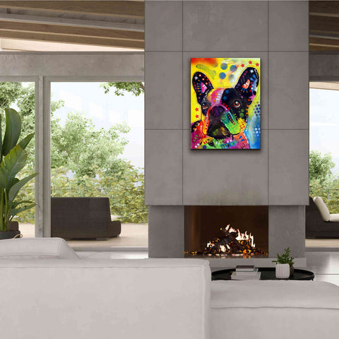 Image of 'French Bulldog 2' by Dean Russo, Giclee Canvas Wall Art,26x34