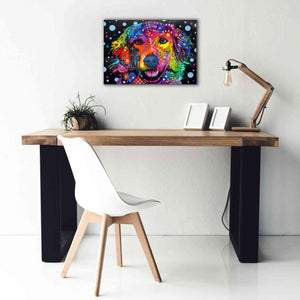 'Love Is Golden ' by Dean Russo, Giclee Canvas Wall Art,26x18
