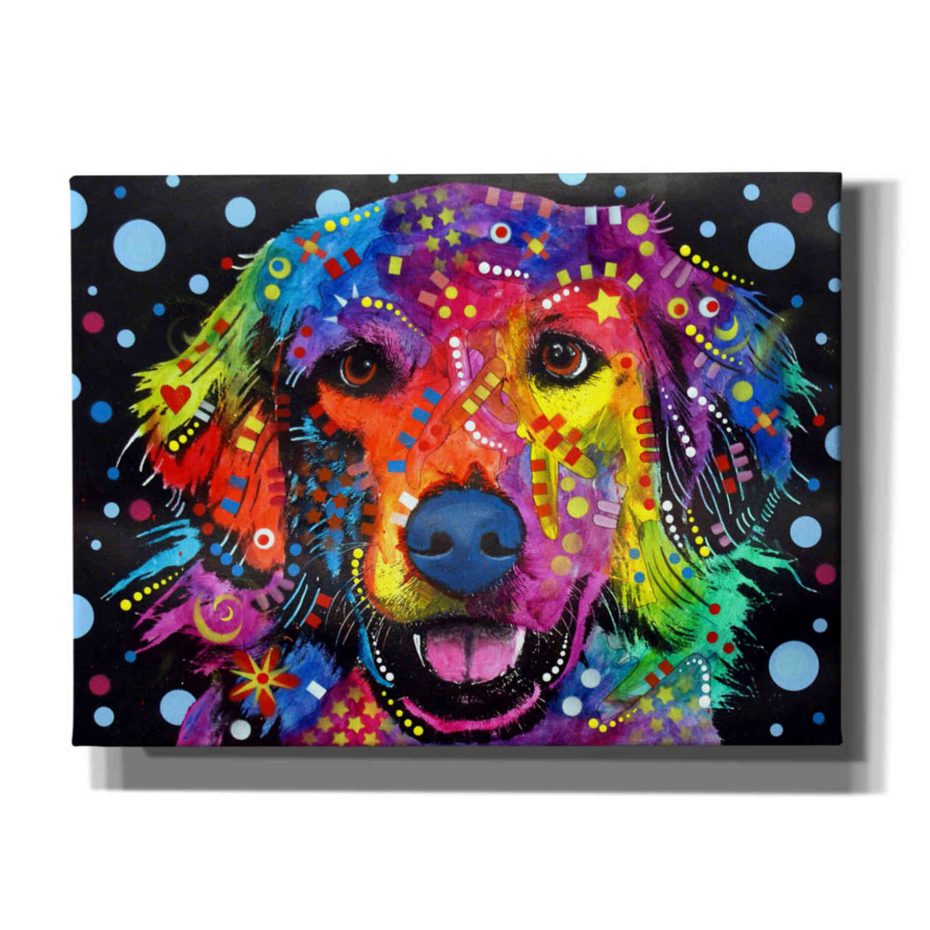'Love Is Golden ' by Dean Russo, Giclee Canvas Wall Art