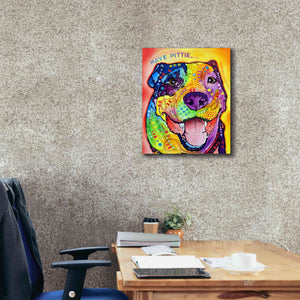 'Have Pittie' by Dean Russo, Giclee Canvas Wall Art,20x24