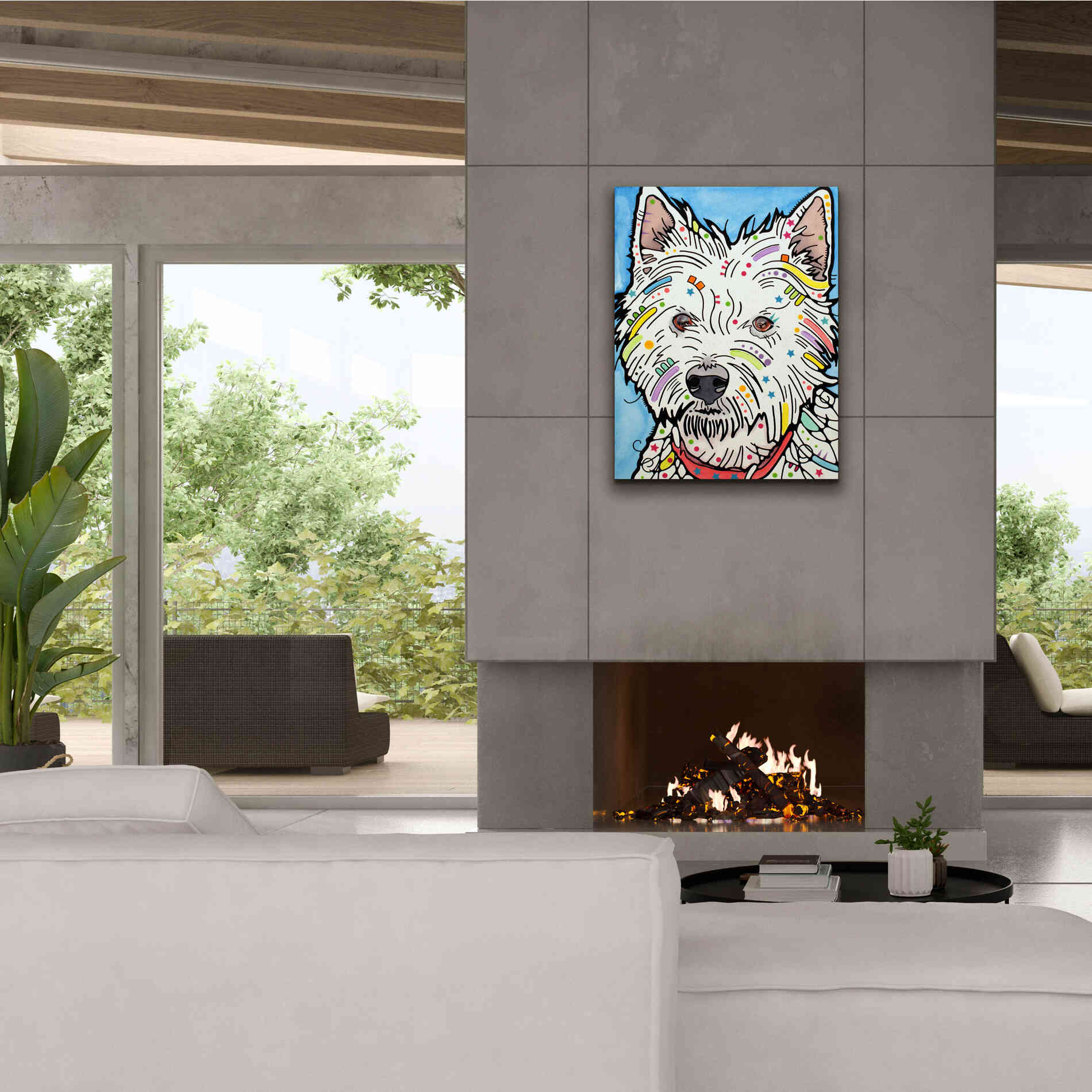 'Highland' by Dean Russo, Giclee Canvas Wall Art,26x34