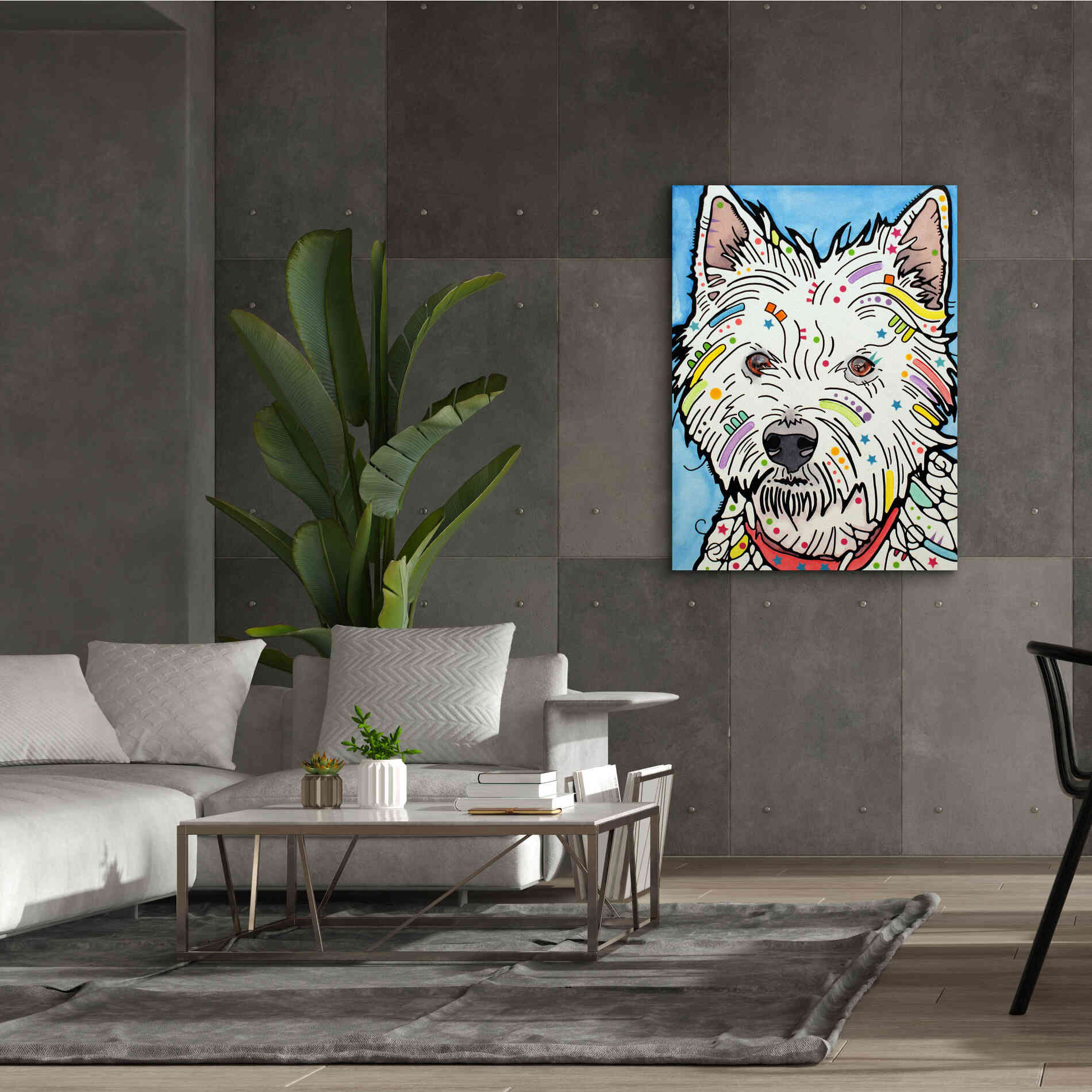 'Highland' by Dean Russo, Giclee Canvas Wall Art,40x54