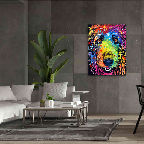 Image of 'Irish Wolfhound' by Dean Russo, Giclee Canvas Wall Art,40x54